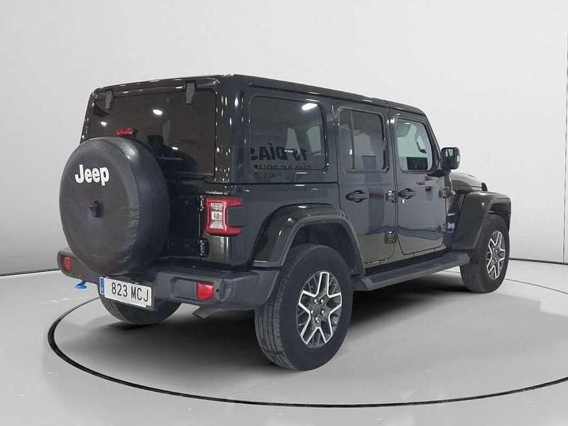 Usado Jeep Wrangler Sahara 386 CV (283 kW) 2022 Negro SUV