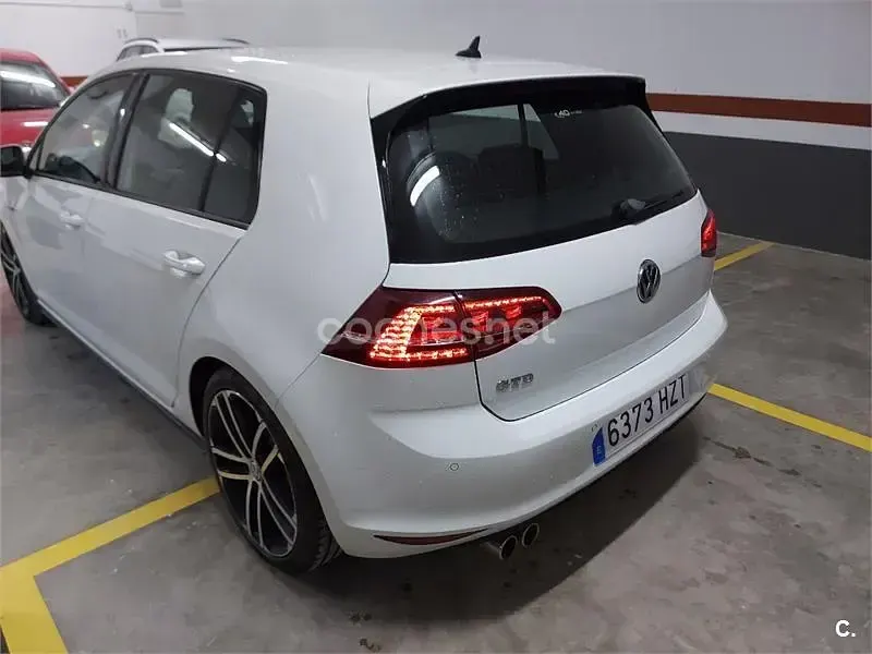 Usado VW Golf VII GTD 184 CV (135 kW) 2014 Blanco Berlina