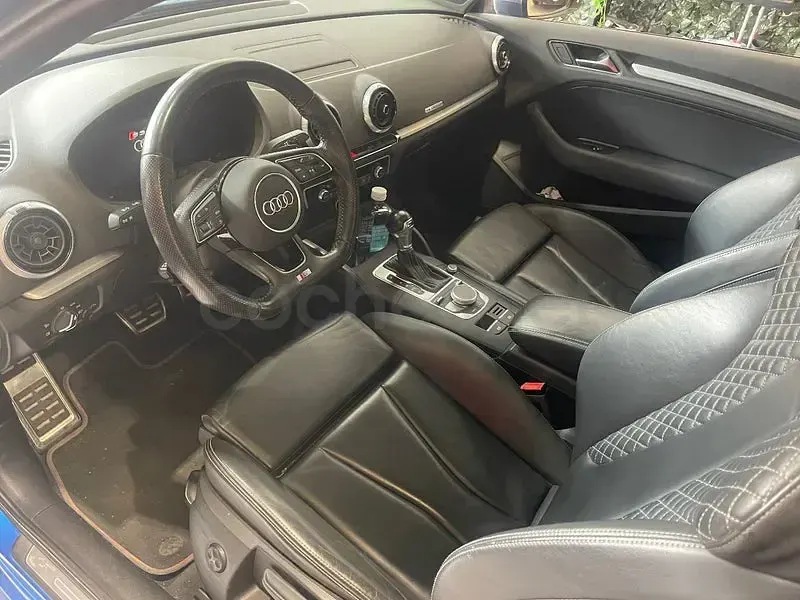Usado Audi A3 310 CV (228 kW) 2017 Azul Berlina