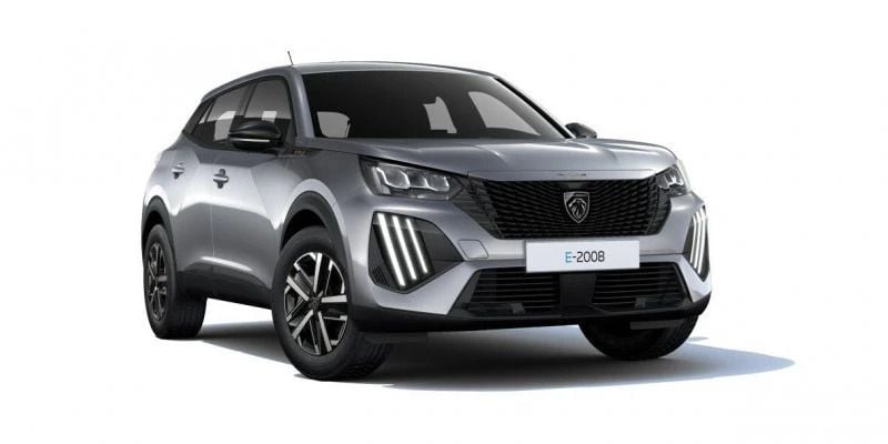 Gris claro Usado 2024 Peugeot e-2008 Style SUV | 30.390 € (Buen precio) - Imagen 1/4