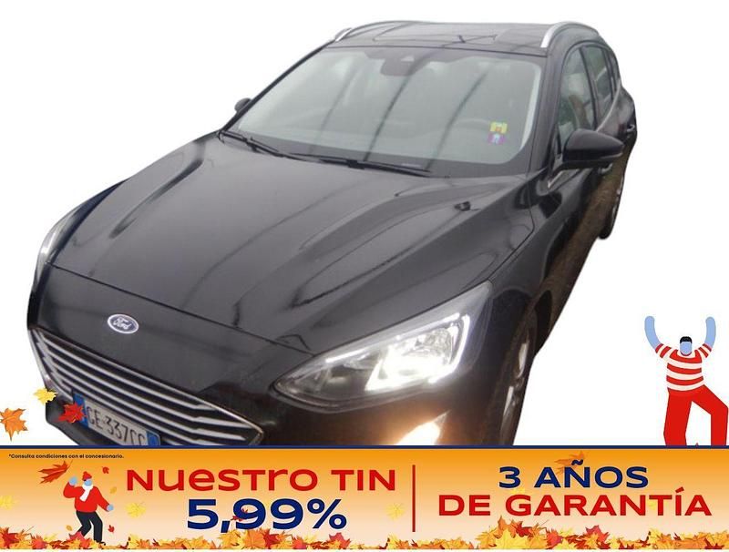 Negro Usado 2021 Ford Focus Trend+ Familiar | 15.750 € (Buen precio) - Imagen 1/2