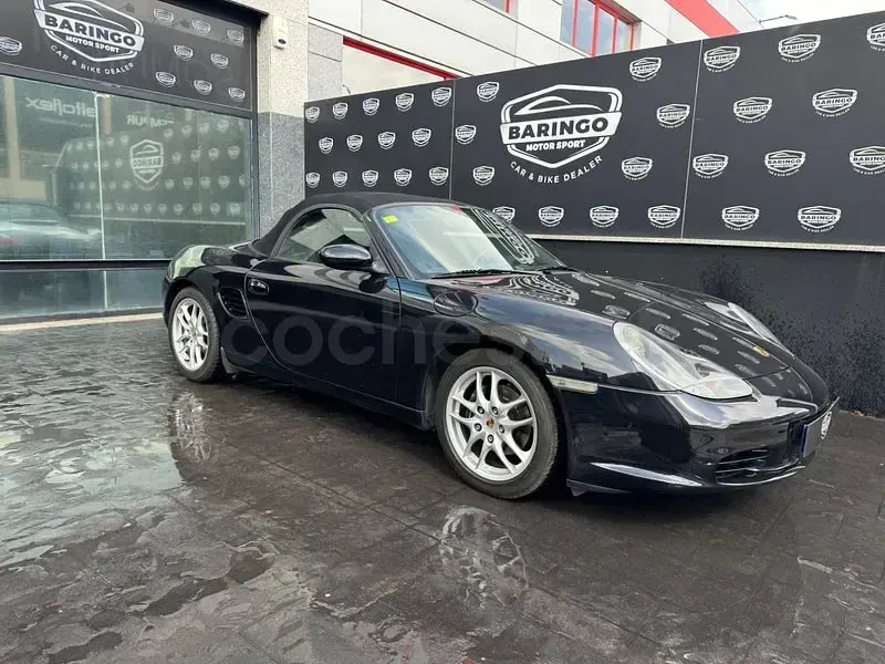 Usado Porsche Boxster 228 CV (167 kW) 2003 Negro Descapotable