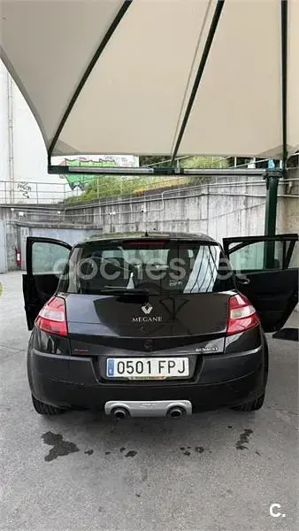 Usado Renault Mégane GT Line GT 150 CV (110 kW) 2007 Negro Berlina