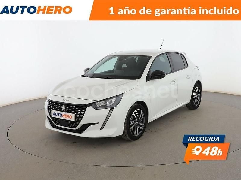 Blanco Usado 2022 Peugeot 208 Allure Utilitario | 13.799 € (Precio justo) - Imagen 1/3