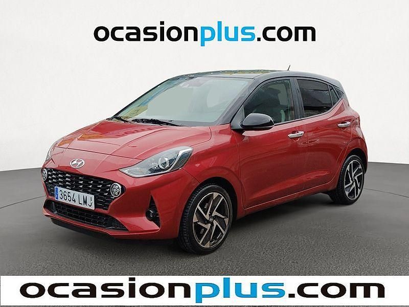 Rojo Usado 2021 Hyundai i10 Utilitario | 11.546 € (Buen precio) - Imagen 1/4