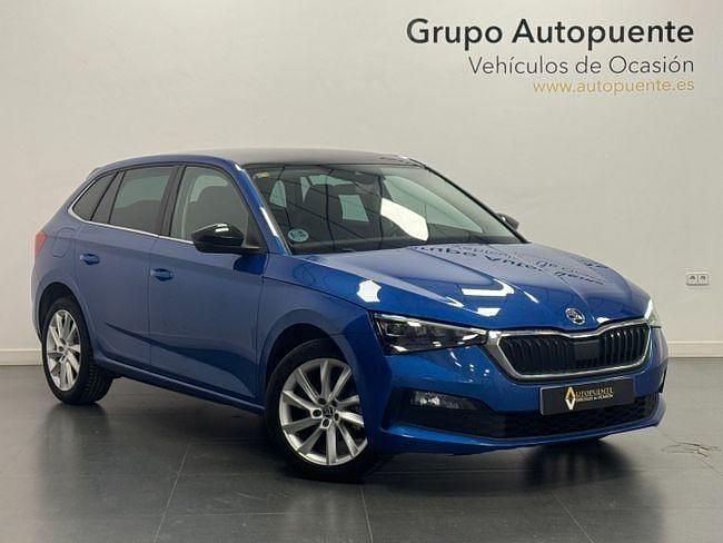 Azul Usado 2020 Skoda Scala Style Utilitario | 17.390 € (Un poco caro) - Imagen 1/4