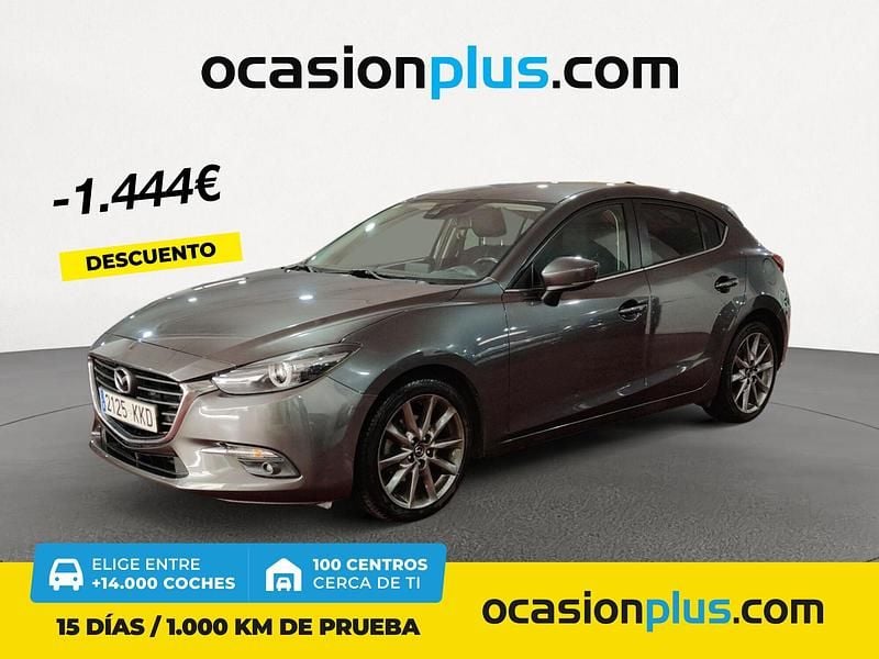 Gris Usado 2018 Mazda 3 Edition Berlina | 15.090 € (Precio justo) - Imagen 1/4