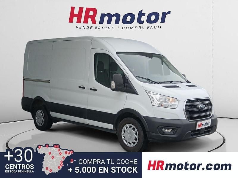 Blanco Usado 2021 Ford Transit Trend Berlina | 18.984 € (Precio justo) - Imagen 1/4