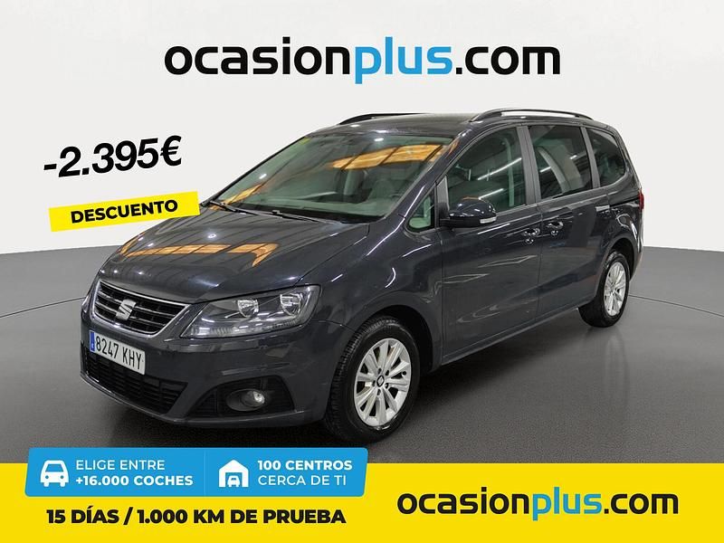 Gris Usado 2018 Seat Alhambra Reference Monovolumen | 26.350 € (Caro) - Imagen 1/4