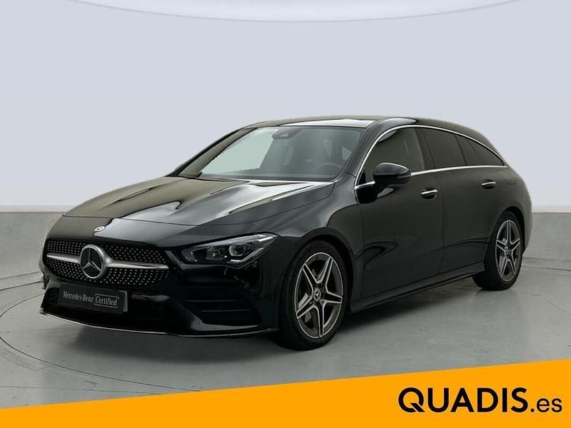 Negro Usado 2021 Mercedes CLA200 Shooting Brake Familiar | 30.900 € (Buen precio) - Imagen 1/4