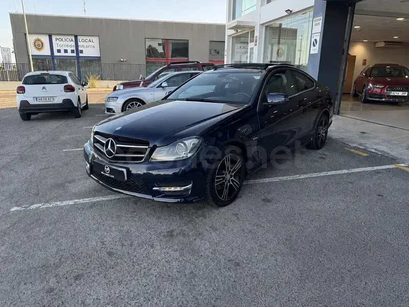 Usado Mercedes C250 204 CV (150 kW) 2013 Negro Coupe
