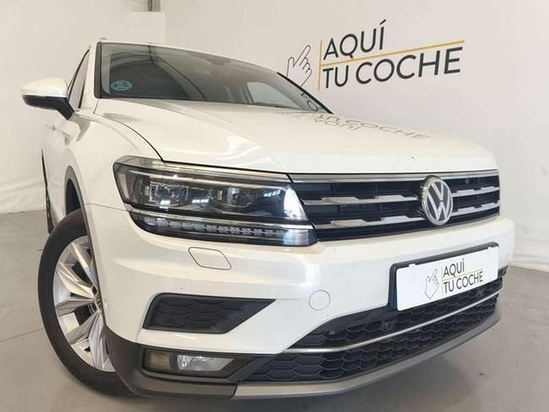 Blanco Usado 2020 VW Tiguan Allspace Sportline SUV | 21.900 € (Super precio) - Imagen 1/4