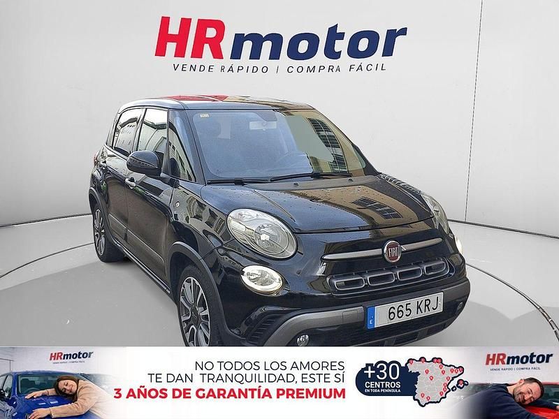 Usado Fiat 500L Cross 105 CV (77 kW) 2018 Negro Monovolumen