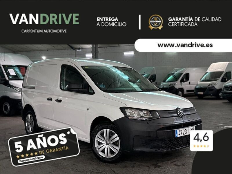 Blanco Usado 2022 VW Caddy Monovolumen | 15.900 € (Buen precio) - Imagen 1/4