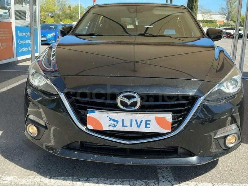 Usado Mazda 3 Luxury 150 CV (110 kW) 2014 Negro Berlina