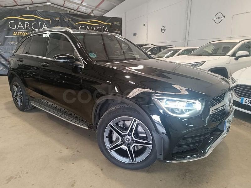 Usado Mercedes GLC200 163 CV (119 kW) 2020 Negro SUV