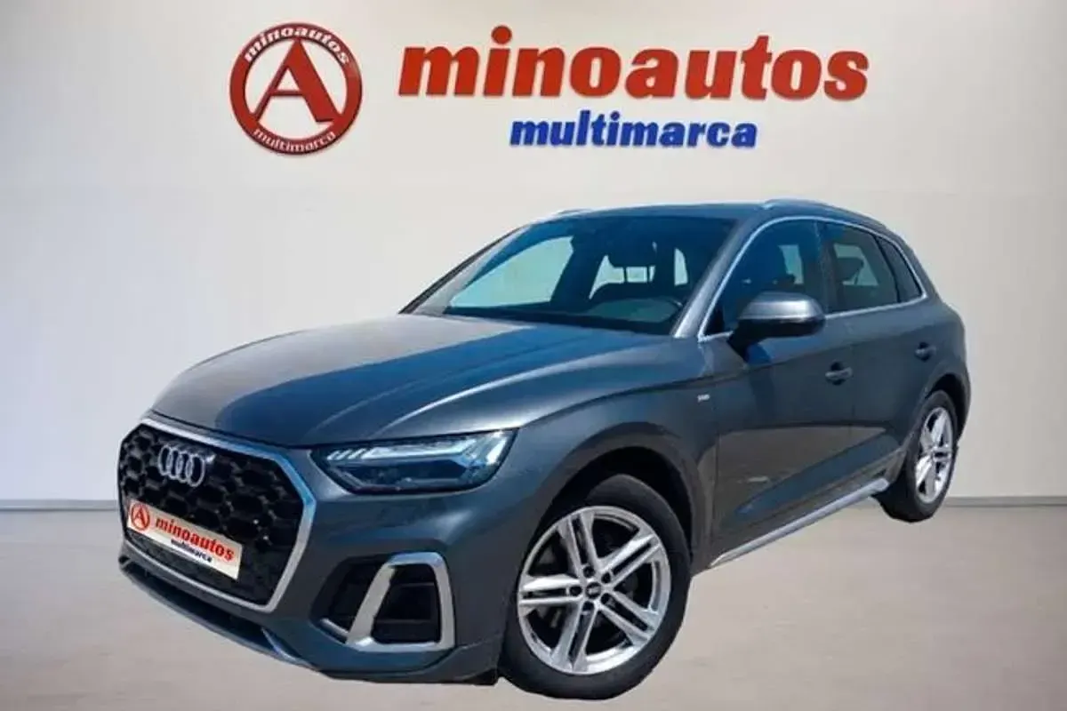 Usado Audi Q5 S-Line 163 CV (119 kW) 2022 Gris SUV