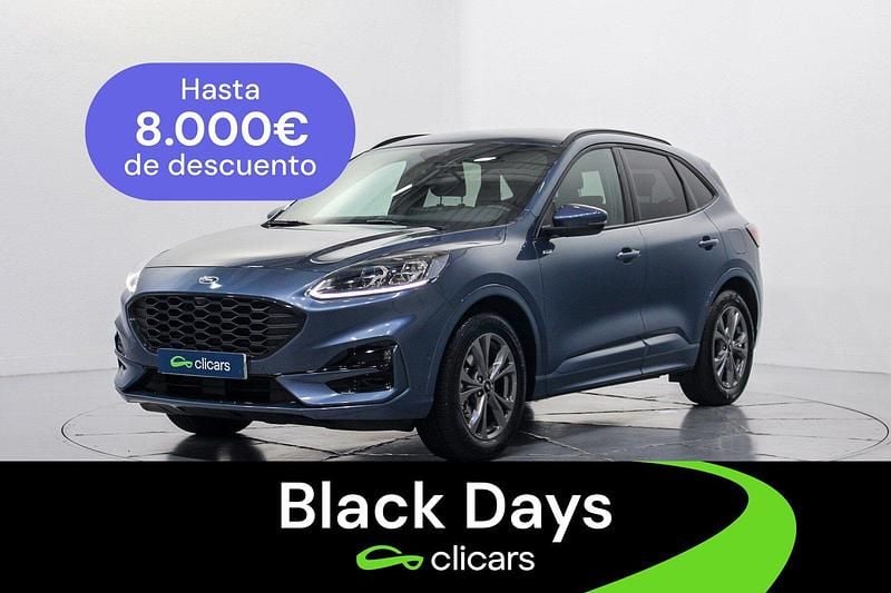 Azul Usado 2023 Ford Kuga ST-Line X SUV | 26.390 € (Precio justo) - Imagen 1/4