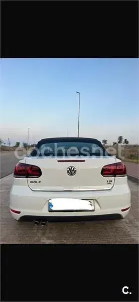 Usado VW Golf Cabriolet 160 CV (117 kW) 2015 Blanco Descapotable