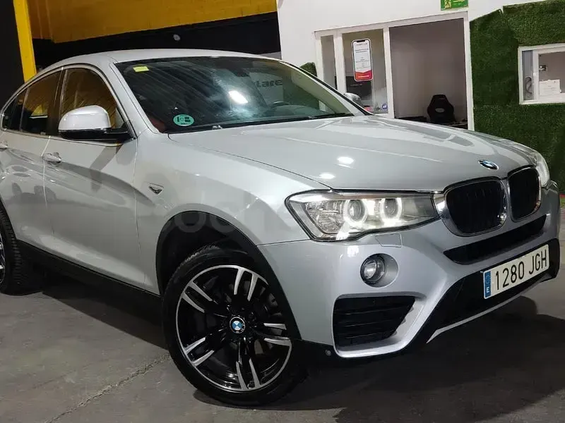 Usado BMW X4 190 CV (139 kW) 2015 Gris / plata SUV