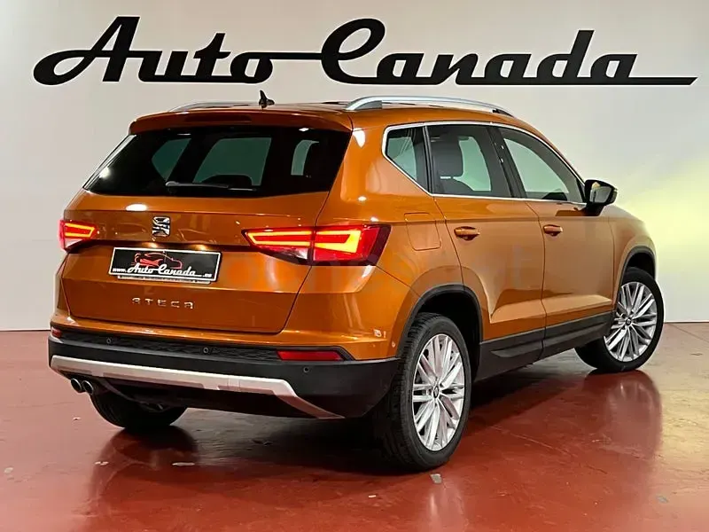 Usado Seat Ateca XCELLENCE 150 CV (110 kW) 2019 Naranja SUV