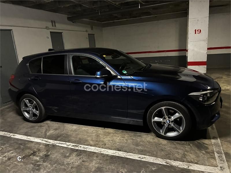 Usado BMW 118 136 CV (100 kW) 2014 Azul Utilitario