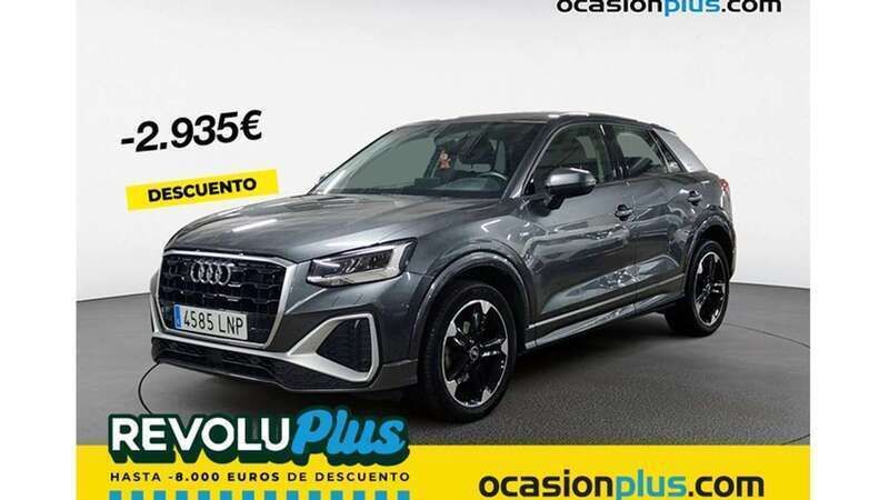 Gris Usado 2021 Audi Q2 S-Line SUV | 22.455 € (Precio justo) - Imagen 1/4