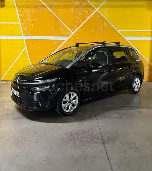 Usado Citroën C4 Picasso PureTech 130 CV (95 kW) 2015 Negro Monovolumen