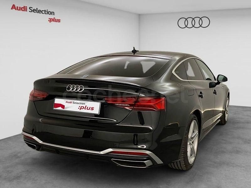Usado Audi A5 Sportback S-Line 163 CV (119 kW) 2021 Negro Utilitario
