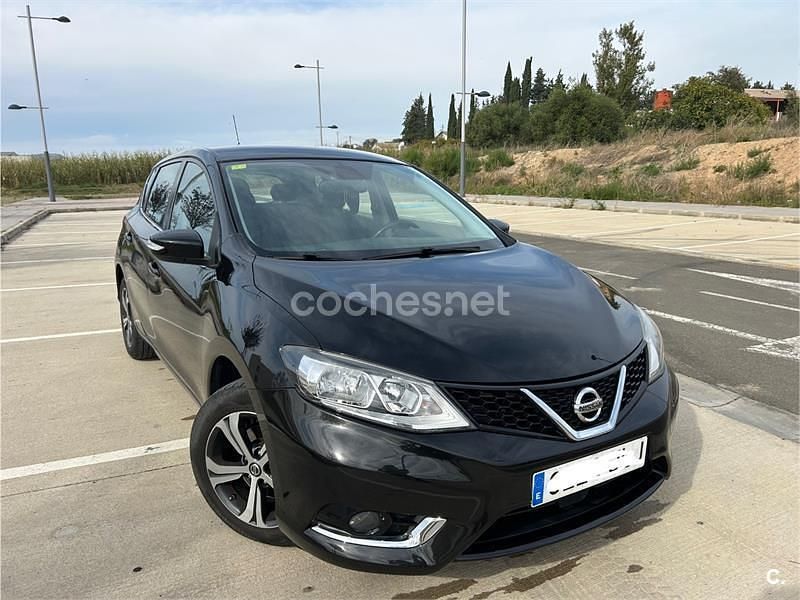 Negro Usado 2017 Nissan Pulsar Acenta Berlina | 8500 € (Super precio) - Imagen 1/4
