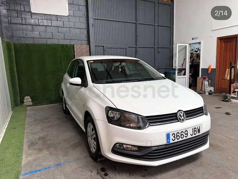 Usado VW Polo Edition 75 CV (55 kW) 2015 Blanco Berlina