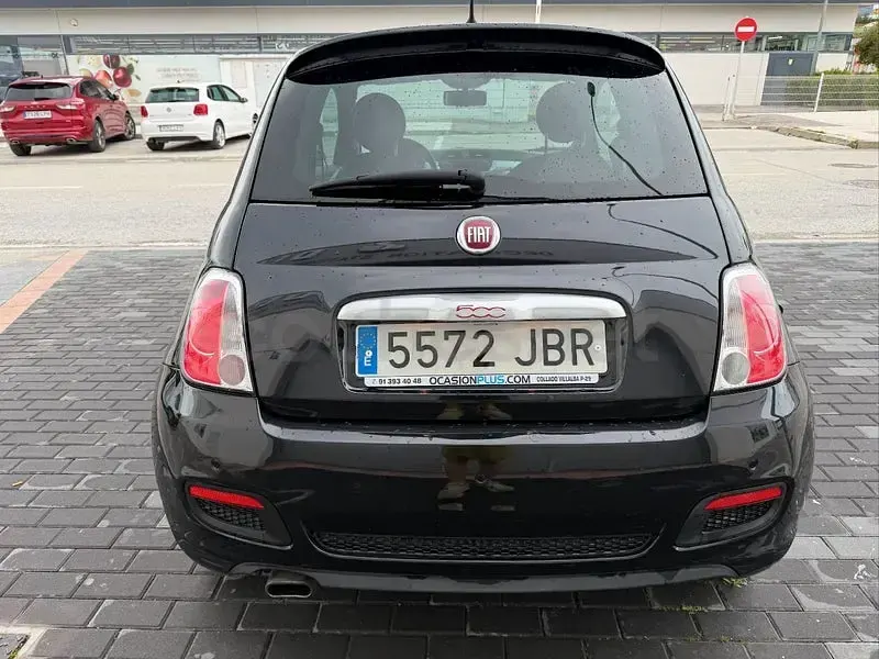 Usado Fiat 500S S 69 CV (50 kW) 2014 Negro Berlina