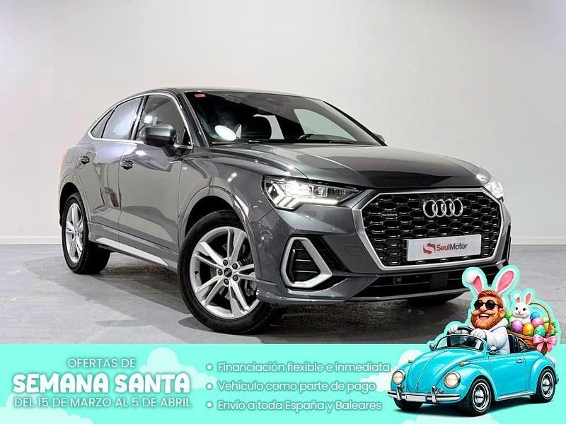 Usado Audi Q3 Sportback S-Line 190 CV (139 kW) 2021 Gris / plata SUV