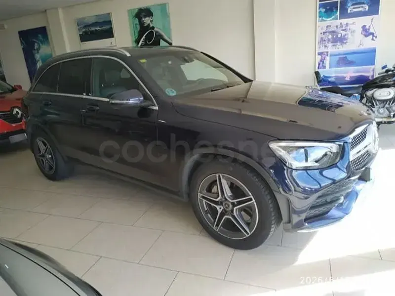 Usado Mercedes GLC220 194 CV (142 kW) 2020 Azul SUV