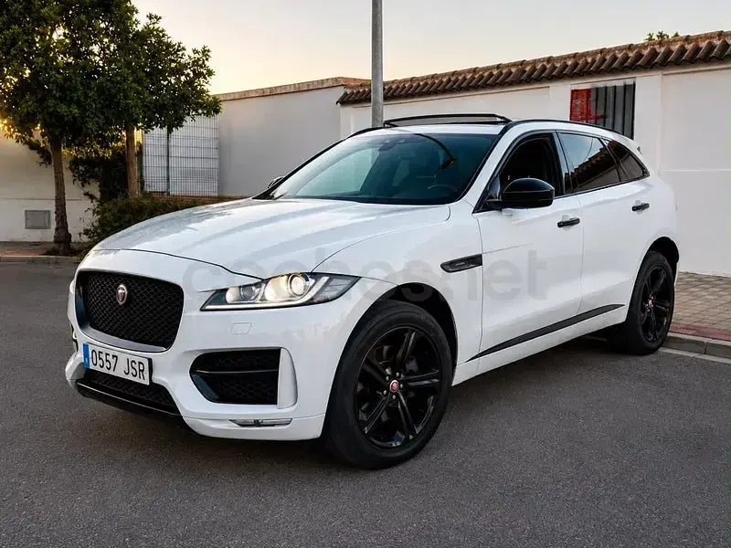 Usado Jaguar F-Pace R-Sport 300 CV (220 kW) 2016 Blanco SUV