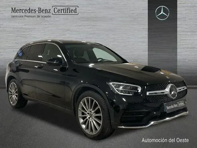 Usado Mercedes GLC220 194 CV (142 kW) 2021 Negro