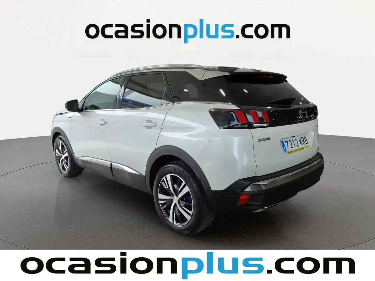 Usado Peugeot 3008 GT-line 130 CV (95 kW) 2018 Blanco SUV