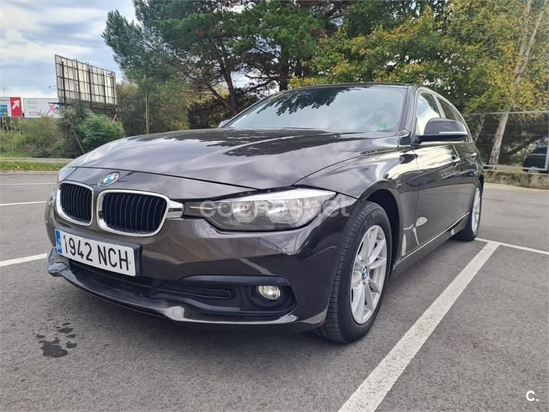 Marrón Usado 2015 BMW 320 Efficient Dynamics Familiar | 12.990 € (Precio justo) - Imagen 1/4