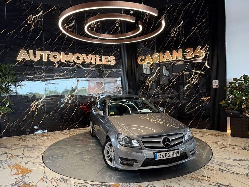 Usado Mercedes C220 170 CV (125 kW) 2013 Gris / plata Coupe