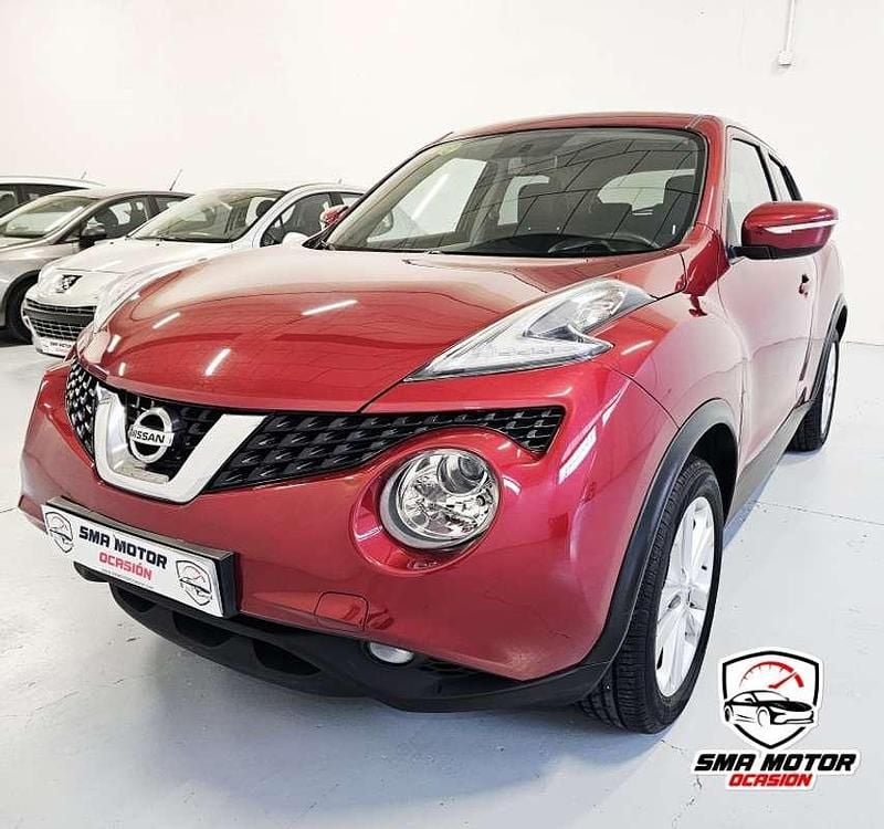 Usado Nissan Juke Acenta 110 CV (80 kW) 2014 Rojo SUV