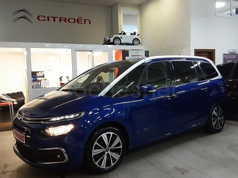 Azul Usado 2017 Citroën Grand C4 Picasso Feel Monovolumen | 15.800 € (Un poco caro) - Imagen 1/4