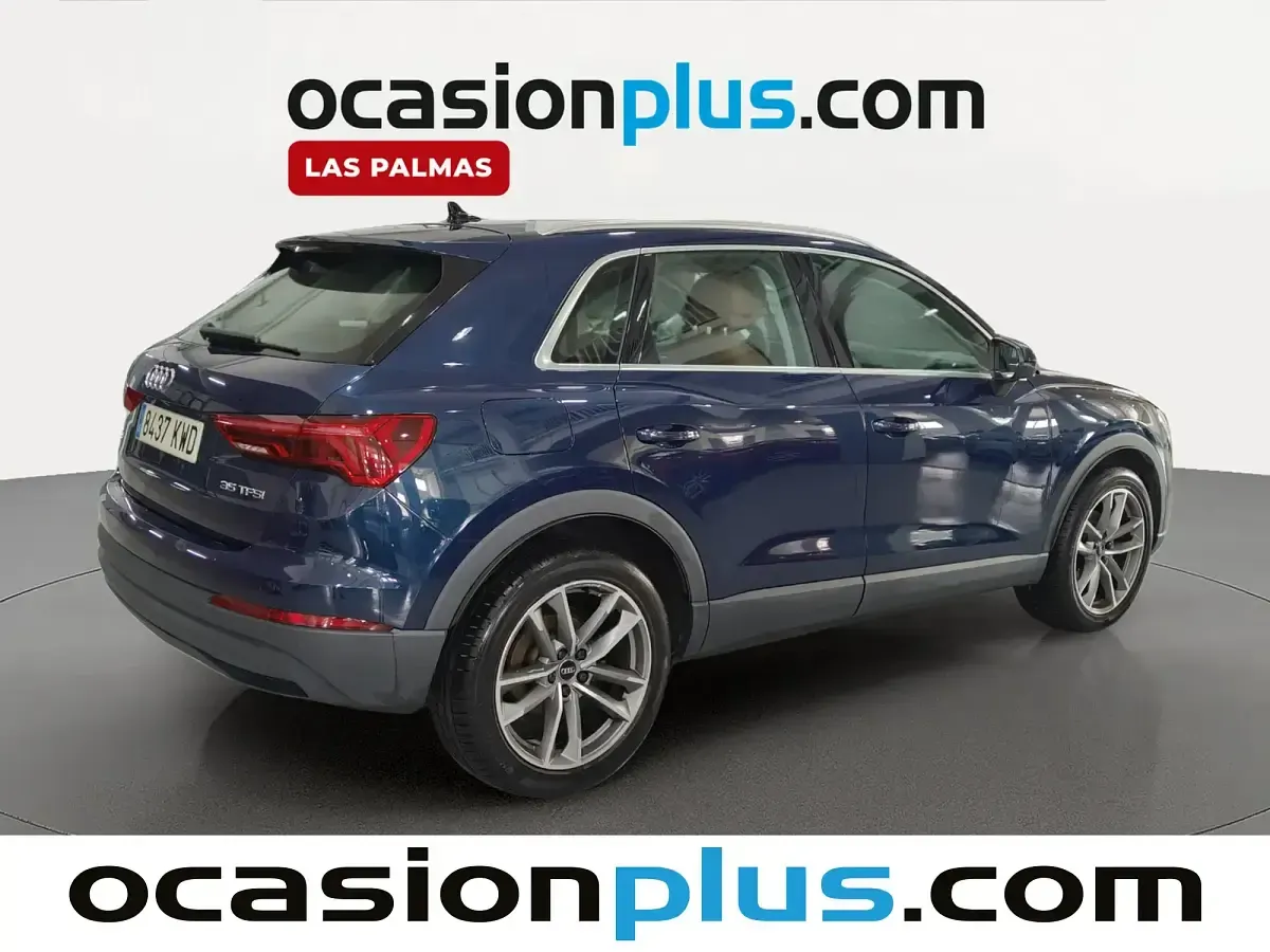 Usado Audi Q3 Advanced Plus 150 CV (110 kW) 2019 Azul SUV
