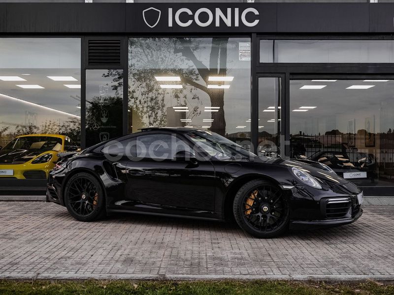 Negro Usado 2018 Porsche 911 Turbo S Coupe | 169.900 € - Imagen 1/4