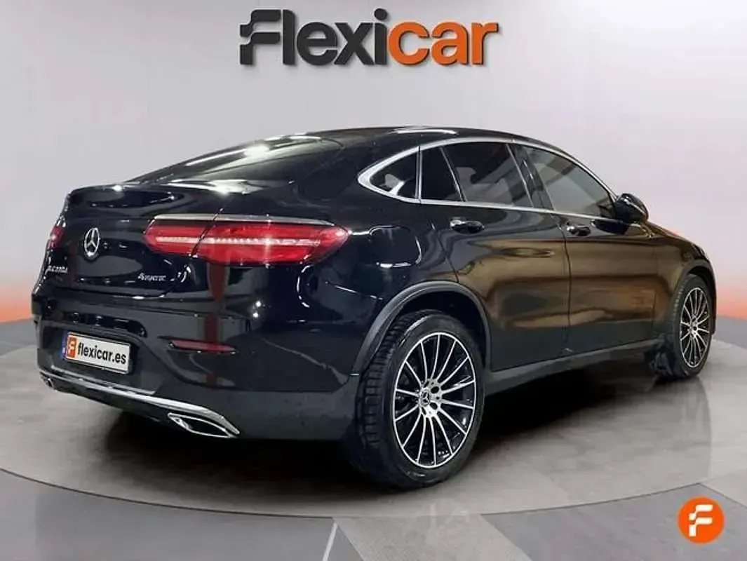 Usado Mercedes GLC220 170 CV (125 kW) 2018 Negro SUV