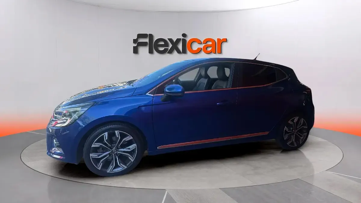 Usado Renault Clio V Intens 140 CV (102 kW) 2021 Azul Utilitario