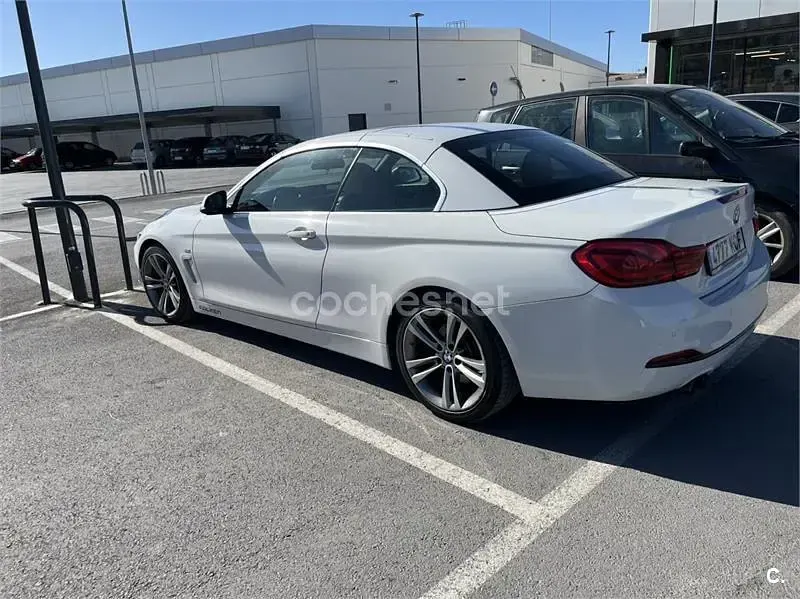 Usado BMW 420 190 CV (139 kW) 2017 Blanco Descapotable