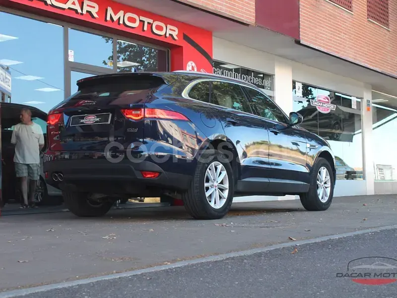 Usado Jaguar F-Pace Portfolio 180 CV (132 kW) 2018 Azul SUV