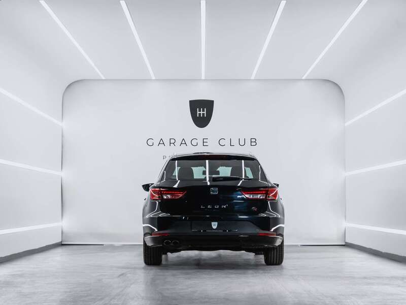 Usado Seat Leon ST FR 150 CV (110 kW) 2014 Negro Familiar