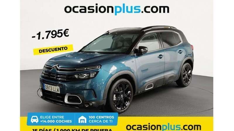 Azul Usado 2020 Citroën C5 Aircross Shine SUV | 16.810 € (Super precio) - Imagen 1/4