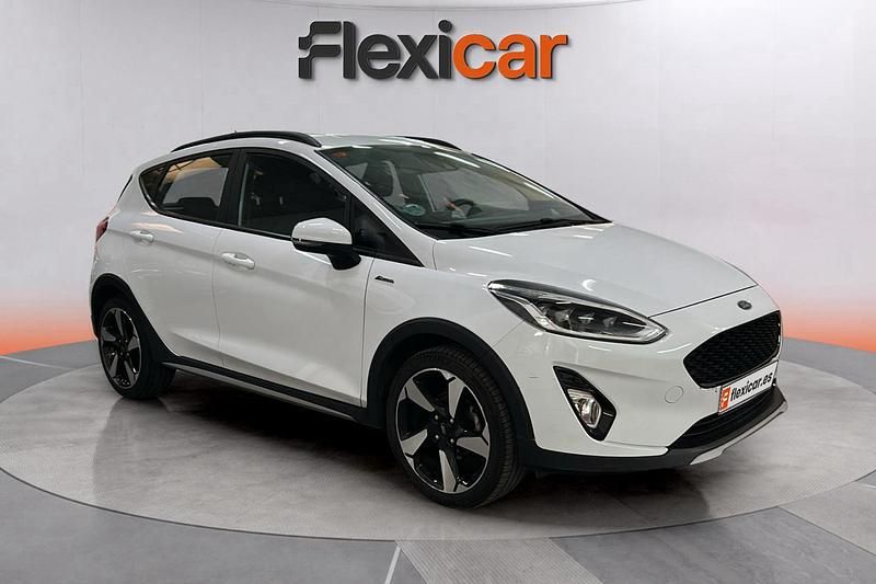 Blanco Usado 2020 Ford Fiesta Trend Utilitario | 13.490 € (Precio justo) - Imagen 1/4